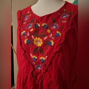 Time & Tru Tank-Top Blouse Women’s XL(16-18)